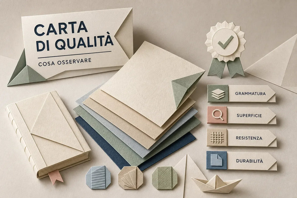 Come riconoscere una carta di qualità per la legatoria