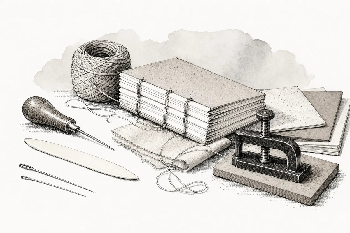 Quali strumenti servono per rilegare libri a mano?
