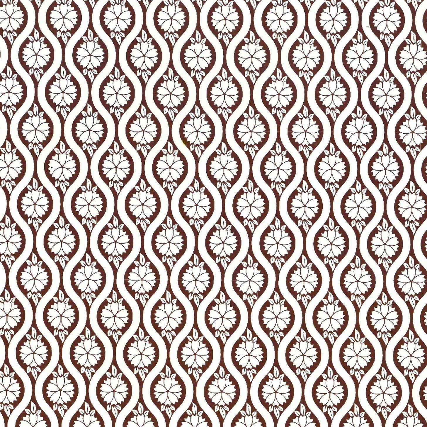 Carta decorata Collezione Liberty - carta da parati marrone