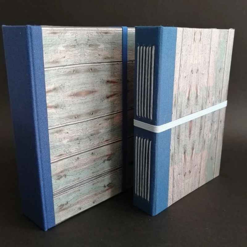 Carta decorata Texture Collection - Tavole azzurre