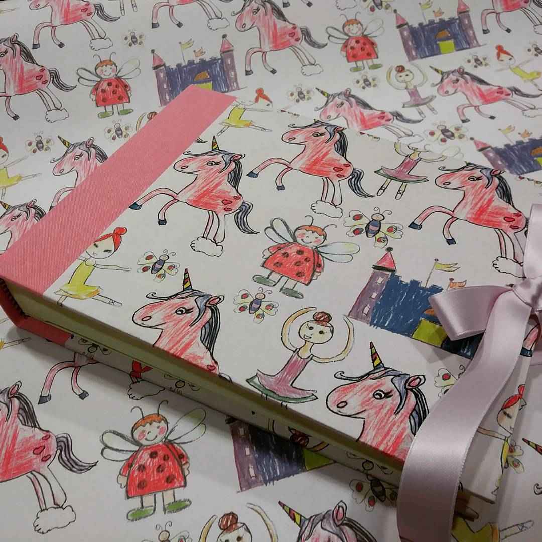 Carta decorata Collezione Bambini - Unicorni e fate