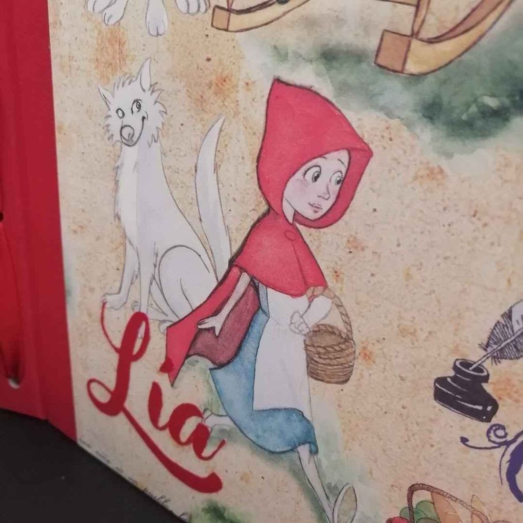 Carta decorata Collezione Favole - Cappuccetto Rosso