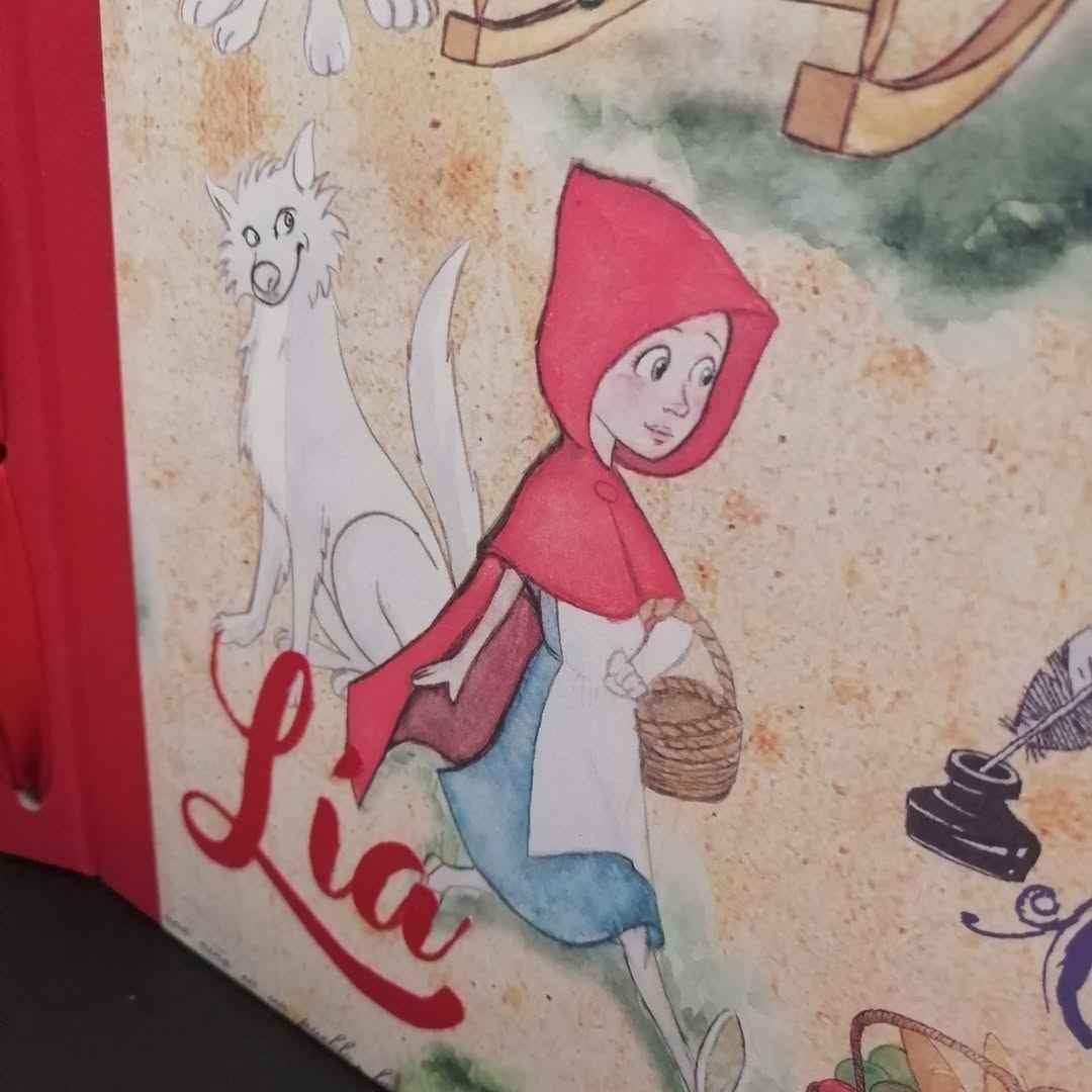 Carta decorata Collezione Favole - Cappuccetto Rosso