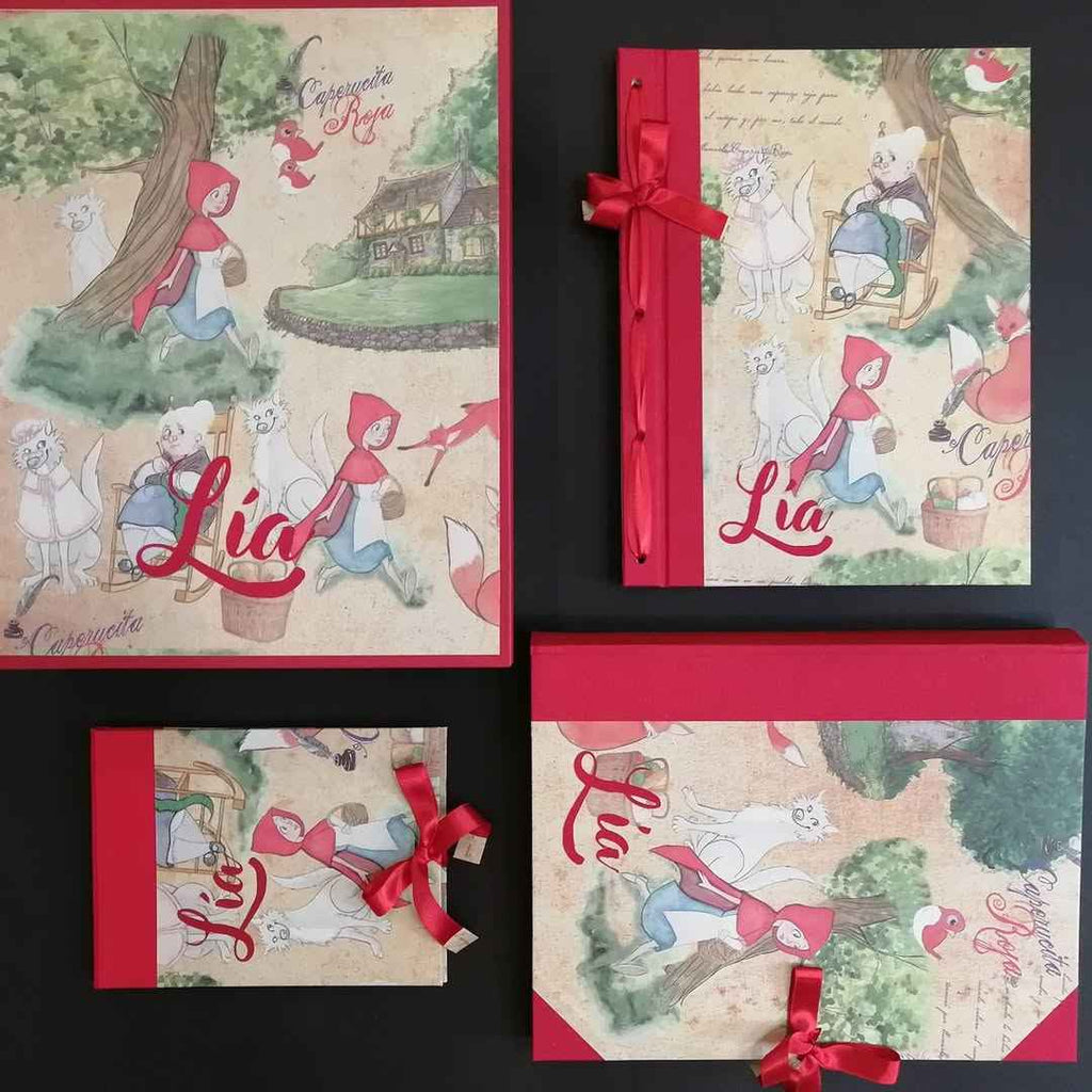 Carta decorata Collezione Favole - Cappuccetto Rosso