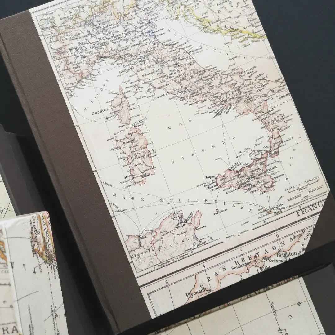 Carta decorata Collezione mappe - Vintage
