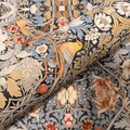 Carta decorata fiori e uccelli in stile Liberty