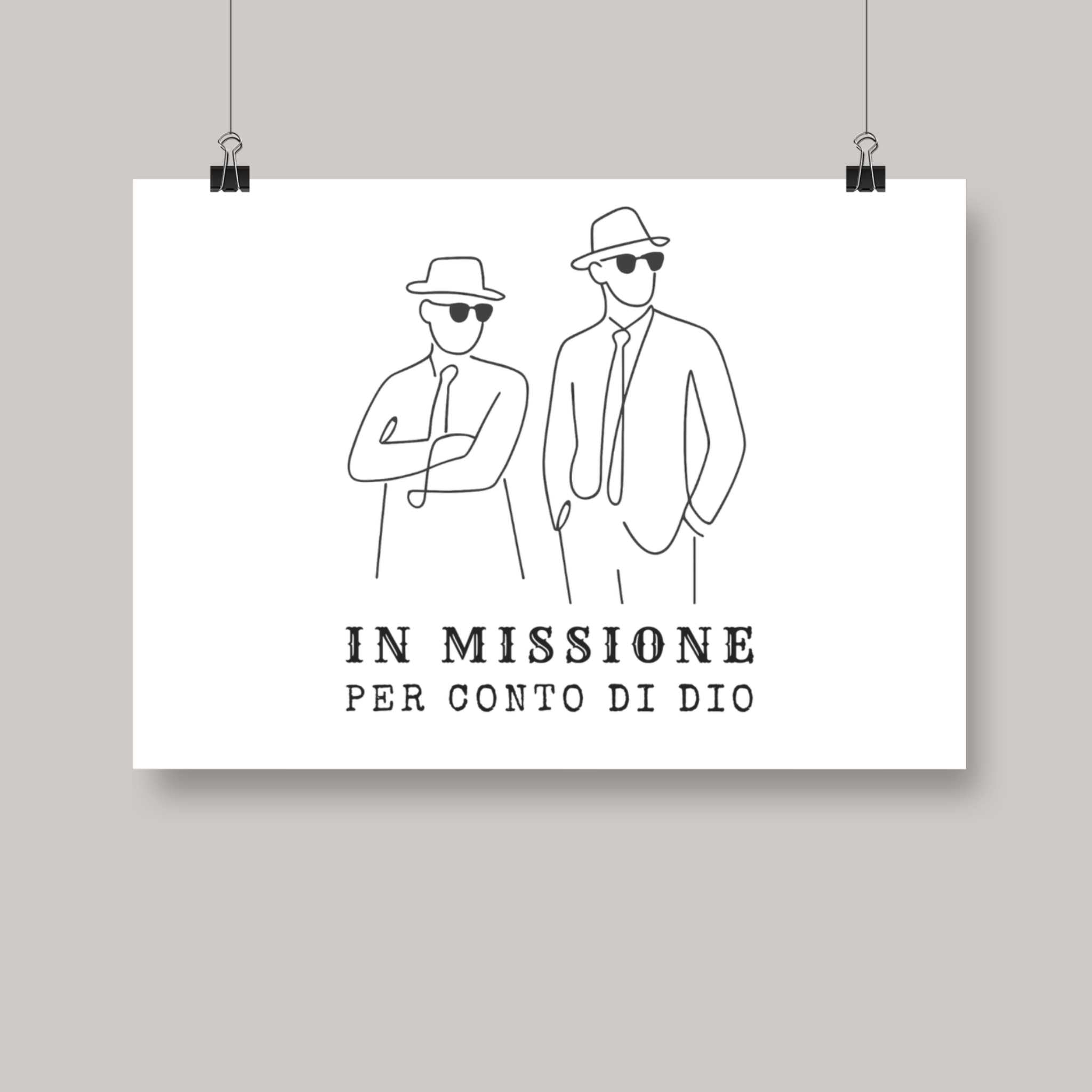 Poster Blouse Brothers