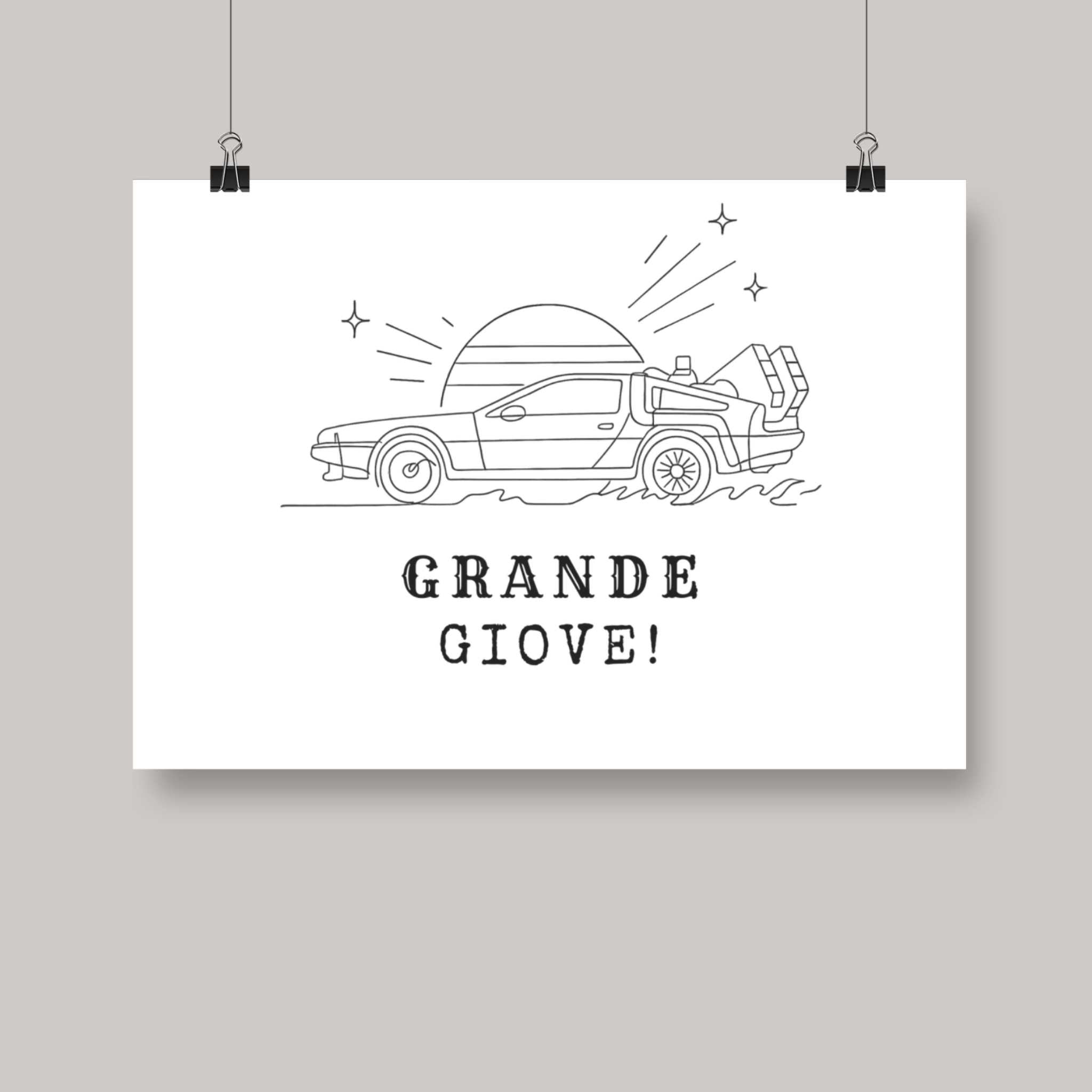 Poster Ritorno al futuro