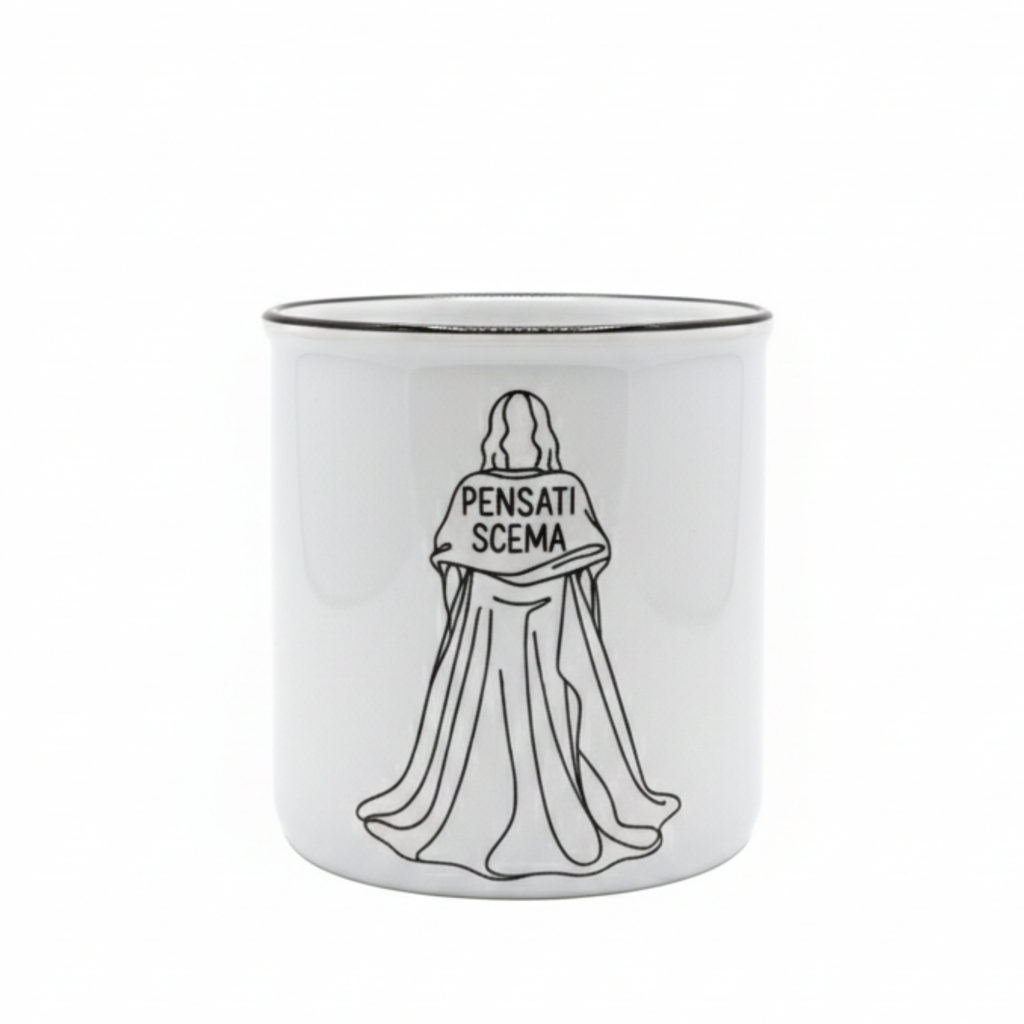 Tazza ironica Pensati scema