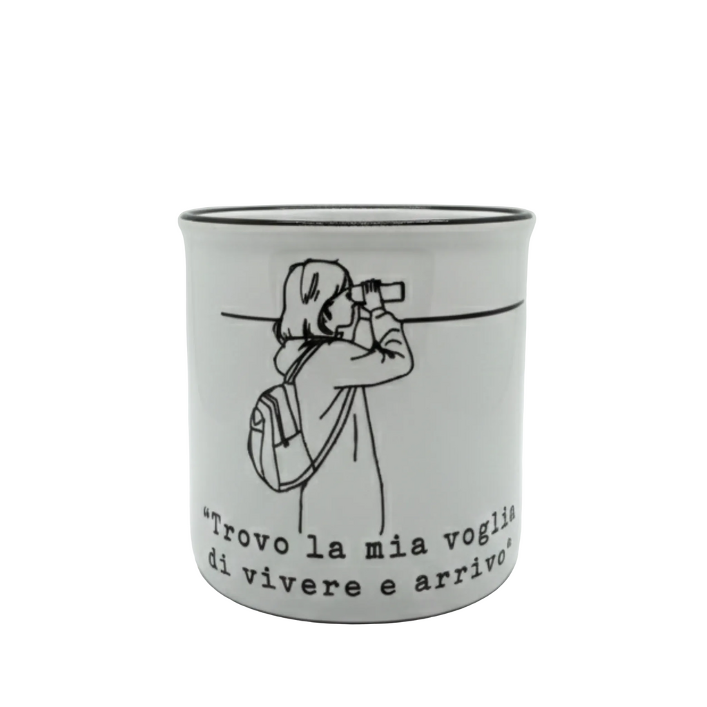 Tazza ironica voglia di vivere